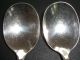 Oneida Community Silverplate 2 Demitasse Spoons 