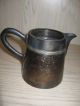 Wiskemann Silver Plate Personal Pitcher Or Creamer Circa 1870 Pitchers & Jugs photo 2