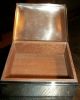 Antique Poole Silver Co.  2000 Epca Silver Box Keepsake Tobacco Cedar Wood Other photo 1