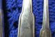 Vintage German Rosterei Silverplate Fork Spoon Knife Small Spoon 4 Pcs Old Mark Other photo 9