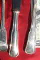 Vintage German Rosterei Silverplate Fork Spoon Knife Small Spoon 4 Pcs Old Mark Other photo 10