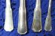 Vintage German Rosterei Silverplate Fork Spoon Knife Small Spoon 4 Pcs Old Mark Other photo 3