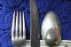Vintage German Rosterei Silverplate Fork Spoon Knife Small Spoon 4 Pcs Old Mark Other photo 8