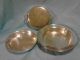 Vintage Keystonwear Stamped Silver Plated 3 Piece Serving Dish Platters & Trays photo 2