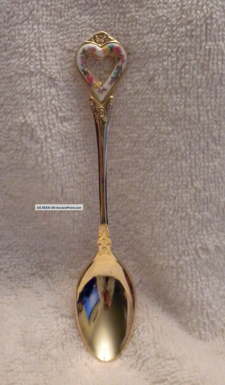 New Gold Plated Demitasse Spoon Stainless Steel Unknown photo