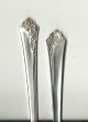 Heirloom Sterling Damask Rose - Large Serving Forks,  