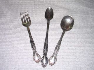 Affection Baby Spoons & Fork Set 1960 Community photo
