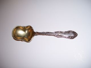 Sterling Silver Sugar Spoon With Gold Wash photo