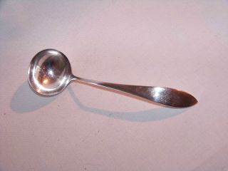 Antique Sterling Silver Soup Cream Gumbo Spoon 22g photo