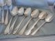 16 Piece Lot Vintage Silverplate Teaspoons Mixed Makers Arts & Crafts Mixed Lots photo 2
