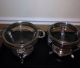 Pair Of 2 Matching Leonard Silver 4pc Chafing Dish Sets/warmers & Glass Inserts Other photo 2