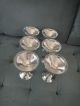 Antiques Silver - Plate Cups Vintage Goblets Wine Champagne 6 Pieces Cups & Goblets photo 1