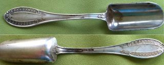 800 Silver Spoon Sugar Spoon Antique Old Vintage Italy 12 Grams photo