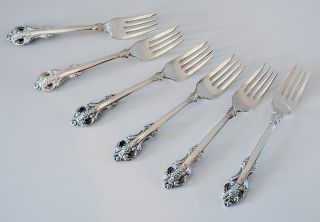 Towle Silverplate Salad/desert Forks photo