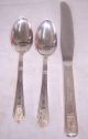 11 Pc.  Royal Saxony Silver Plate International Serving Casserole Gumbo Spoons International/1847 Rogers photo 4
