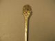 Old Sterling Silver Spoon - Souvenir Of Yellowstone Park - Bear Design Souvenir Spoons photo 2