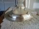 Vintage Early American 4 Legged Oval Silverplate Vegatable Server Other photo 7