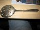 Antique Sterling Handled Tomato Serving Spoon Pierced Patterned Flatware Unknown photo 2