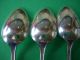 Wilshire Silver Plate 3 Demitasse Spoons In 