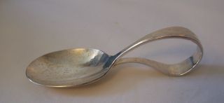 Community Plate Oneida Bent Handle Baby Spoon photo