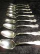 United States Collectible Spoons 9 Silverplated Wm Rogers Vintage Oneida/Wm. A. Rogers photo 1