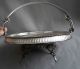 Antique Barbour Bros.  Silver Plate Center Basket Flowers Etc.  W/handle & 4 Legs Other photo 1