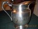 Big Vintage Silver On Copper Pitcher From F B Rogers Silver Co Is 7 1/2 In Tall Pitchers & Jugs photo 1