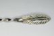 Antique Sterling Silver Providence Souvenir Spoon With Gold Wash Feather Souvenir Spoons photo 1