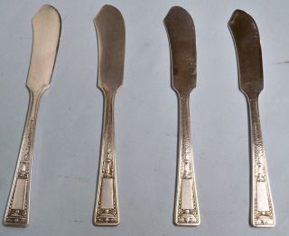 4 Buckingham Spreaders - 1924 Wallace - Classic - Clean & Table Ready photo