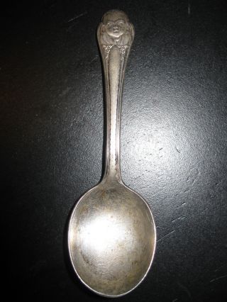 1950 ' S Gerber Baby Spoon By: Winthrop Silver Plate photo