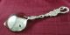Spectacular Heavy Silver Plate Berry Spoon Grape Vine Leaf Pattern 10.  5 Inches Other photo 4