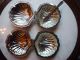 Leonard Silverplated 2 Clam Shells Butter Dishes Butter Dishes photo 2