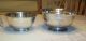 2 Vintage Silver Plated Silverplated Bowls Oneida Revere Towle Bowls photo 2