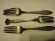 Rare Vintage Antique 1847 Rodgers Bros Silver Plated Fork S 3 Virginia Other photo 1