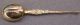 English Sterling Silver Anointing Coronation Spoon W/ Hallmark 10.  4 Grams Souvenir Spoons photo 2