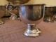 Birmingham Silver Company Punch Bowl With 12 Cups And Serving Tray Silver/copper Bowls photo 5