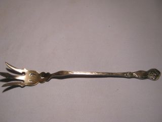 Antique Fork Simeon L And George H Rogers Silverplate Detailed Design photo