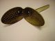 Vintage Brass Tea Strainer Infuser Flip Top Bowl Spoon England Other photo 2