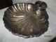 Vintage Ornate Sheffield Silver - Plate Clam Shell Or - Derv Large Bowl. . Sheffield photo 1