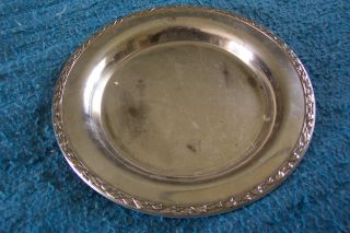 Vintage Oneida Meadowbrook Silverplate Tray By Wm.  A.  Rogers photo
