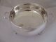 Vintage Silver Plate Side Handle Serving Bowl On 4 Cast Feet Mappin And Webb Bowls photo 1