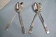 4 Coronation Oval Soup Spoons - 1936 Community Classic - Clean & Table Ready Other photo 2
