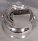 Vintage Shanghai Tang Hotel Silver Plate Ashtray Match Holder Mechanical Star Lo Ash Trays photo 4