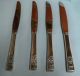 4 Coronation Dinner Knives - 1936 Community Classic - Clean & Table Ready Other photo 1
