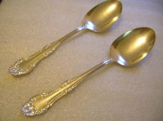 1881 Rogers Carlton Pattern 2 Serving Or Tablespoons 1898 photo