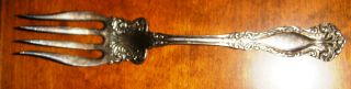 Antique Vintage C Rogers & Bros Silverplate Meat Fork photo