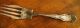 Antique Vintage C Rogers & Bros Silverplate Meat Fork Other photo 4