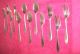 12 Pc Loxley Pastry Desert Forks And Spoons Sheffield England Silver Plated Sheffield photo 1