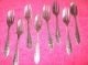12 Pc Loxley Pastry Desert Forks And Spoons Sheffield England Silver Plated Sheffield photo 2
