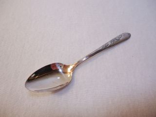 Vintage Carlton Silver Plate Baby Spoon photo